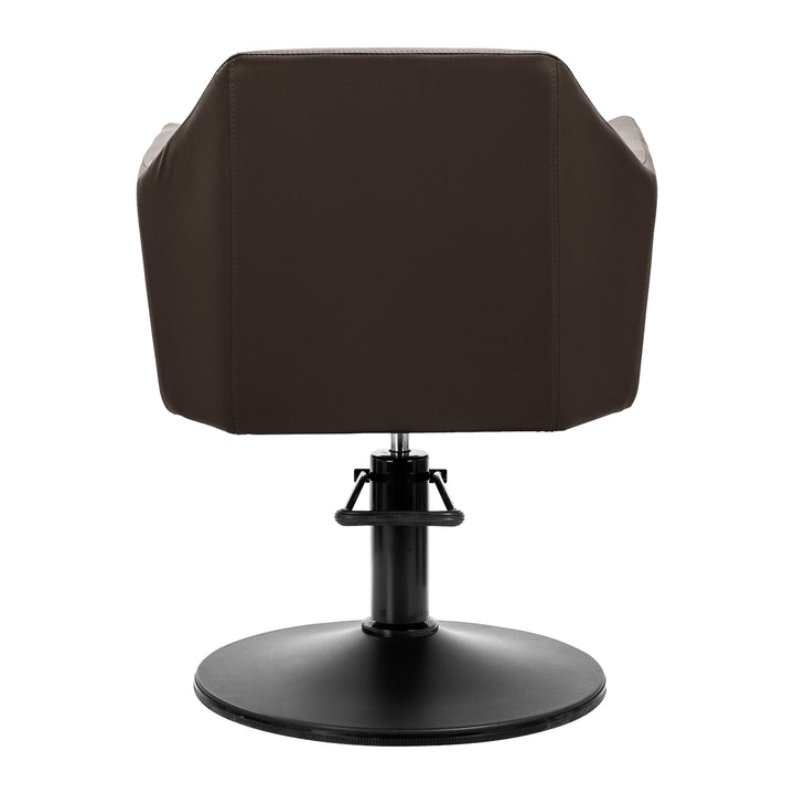 Fauteuil de Coiffeur Gabbiano Davos Brun