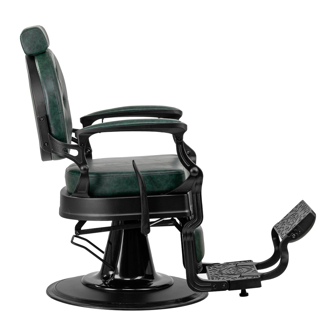 Fauteuil Barbier Gabbiano President Vert‑Noir - image 2
