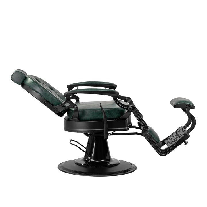 Fauteuil Barbier Gabbiano President Vert‑Noir - image 3