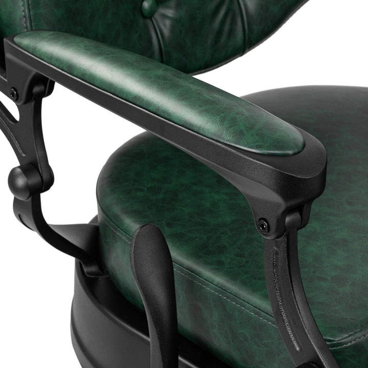 Fauteuil Barbier Gabbiano President Vert‑Noir - image 6