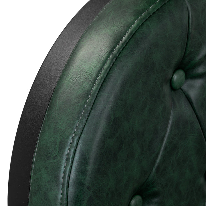 Fauteuil Barbier Gabbiano President Vert‑Noir - image 8
