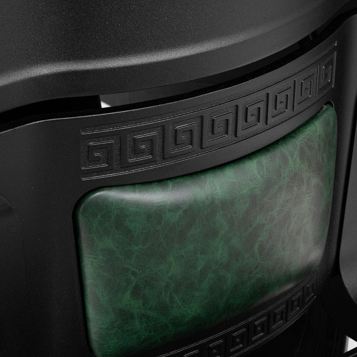 Fauteuil Barbier Gabbiano President Vert‑Noir - image 10