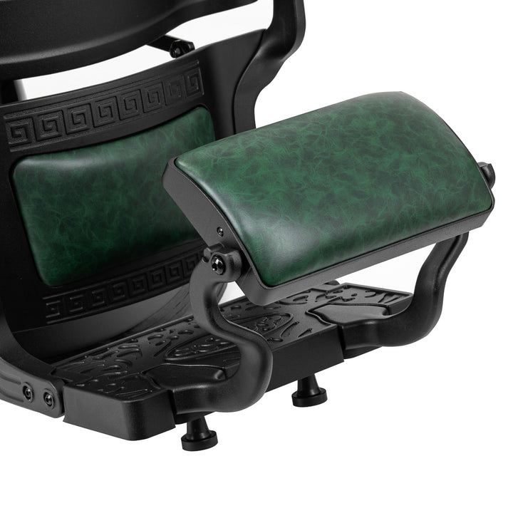 Fauteuil Barbier Gabbiano President Vert‑Noir - image 11