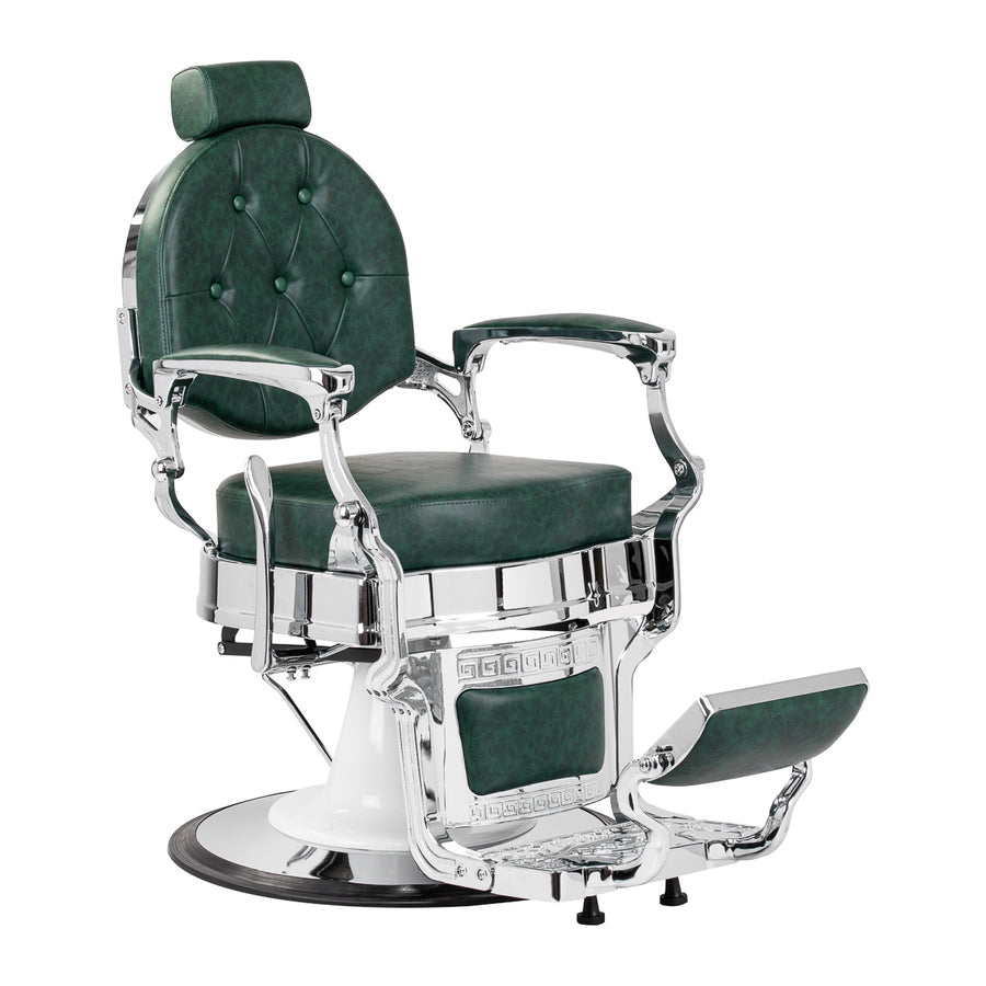 fauteuil de barbier gabbiano president vertchrome 1