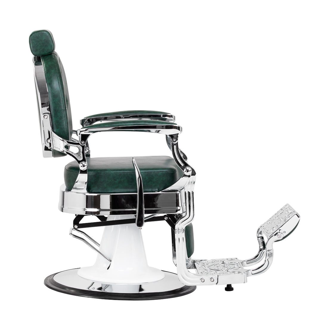 fauteuil de barbier gabbiano president vertchrome 2