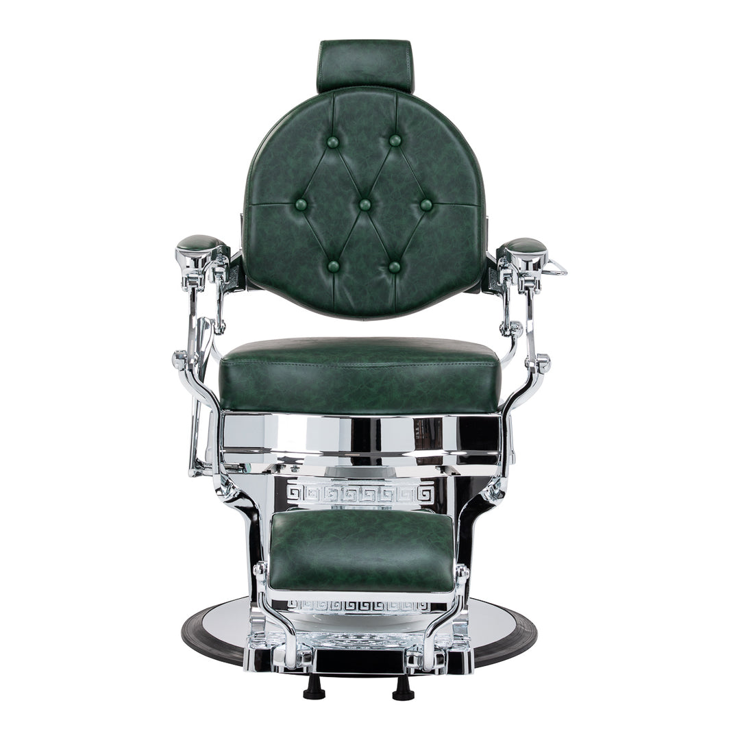 fauteuil de barbier gabbiano president vertchrome 4
