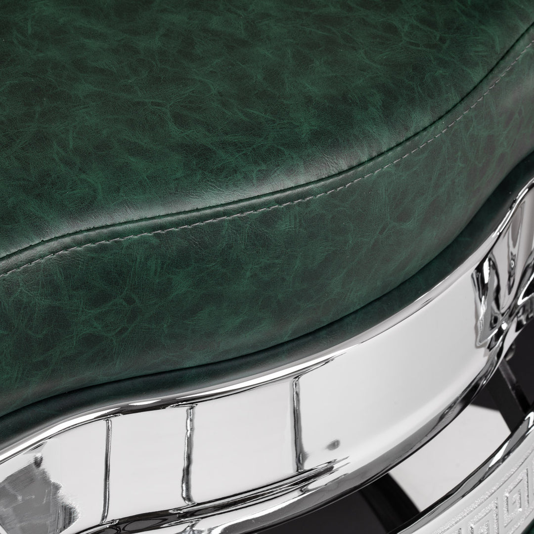 fauteuil de barbier gabbiano president vertchrome 7