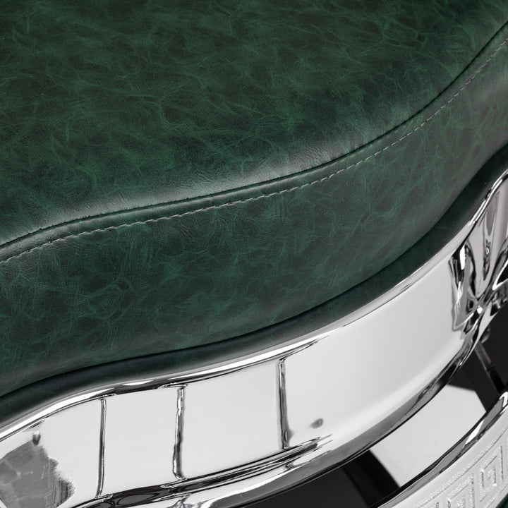 fauteuil de barbier gabbiano president vertchrome 7