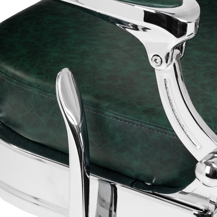fauteuil de barbier gabbiano president vertchrome 9