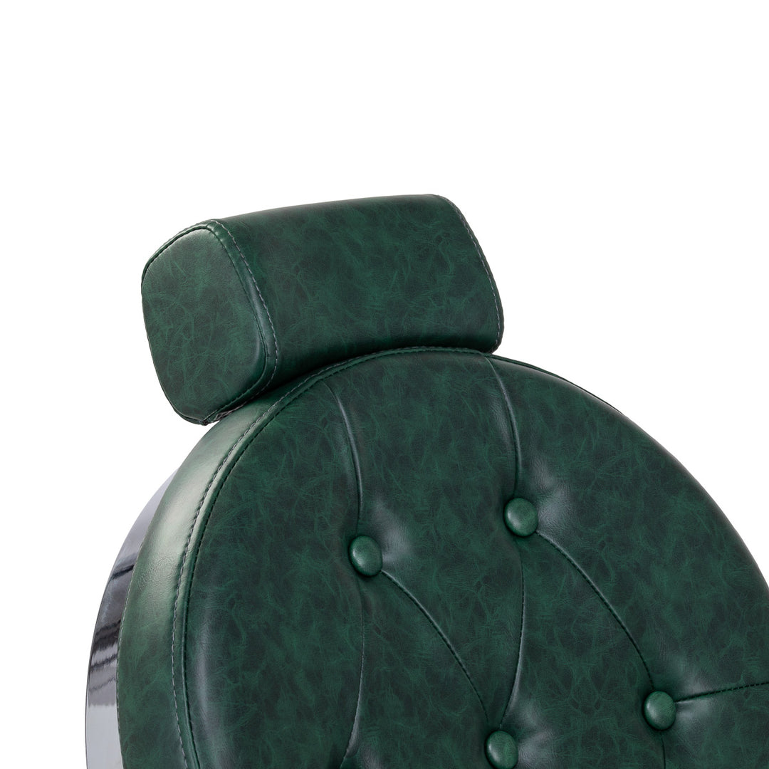 fauteuil de barbier gabbiano president vertchrome 12