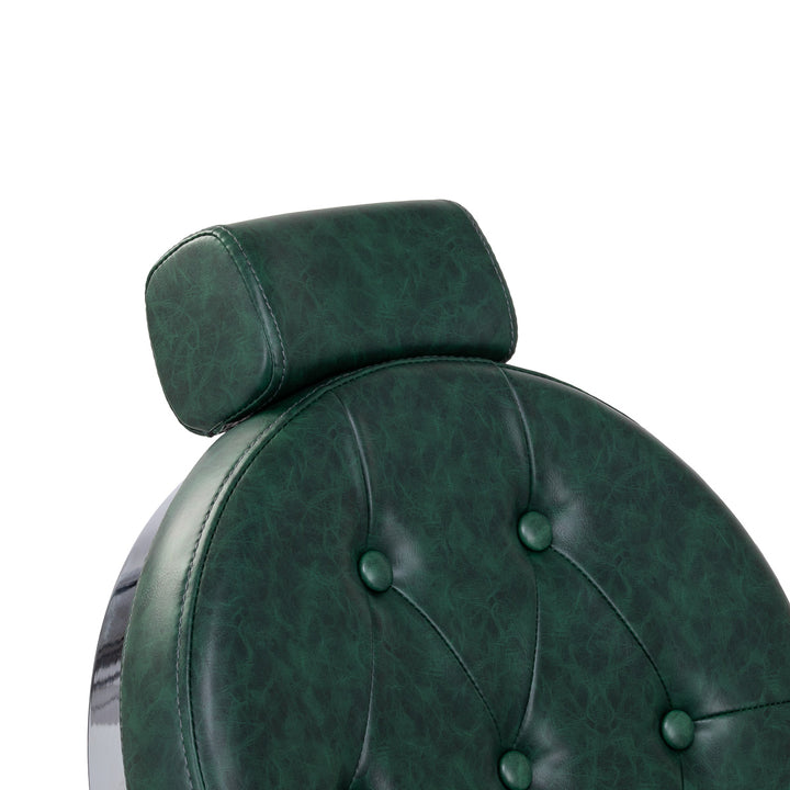 fauteuil de barbier gabbiano president vertchrome 12
