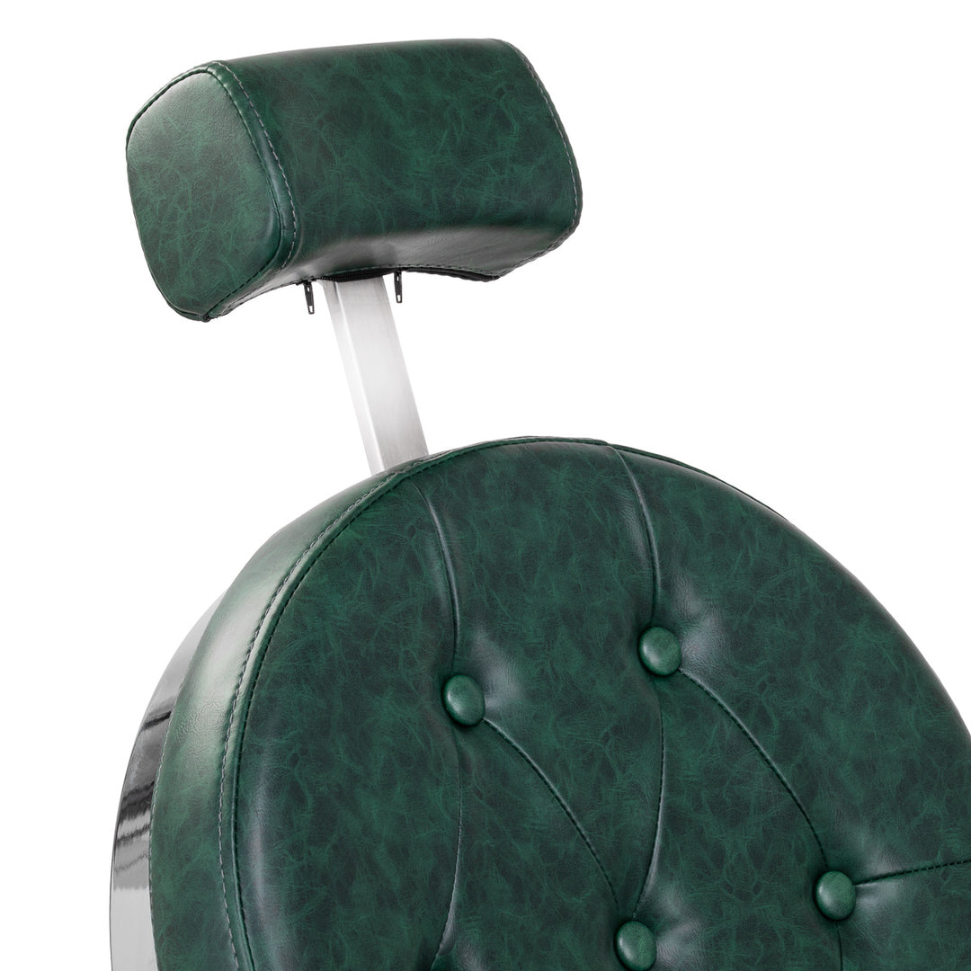 fauteuil de barbier gabbiano president vertchrome 13