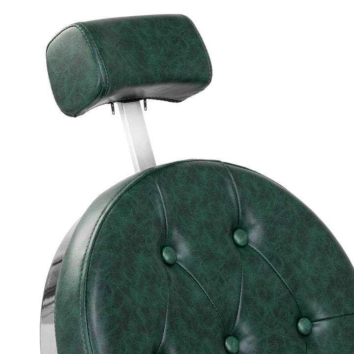 fauteuil de barbier gabbiano president vertchrome 13