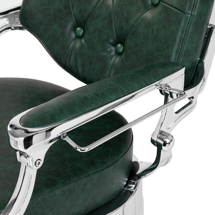 fauteuil de barbier gabbiano president vertchrome 14