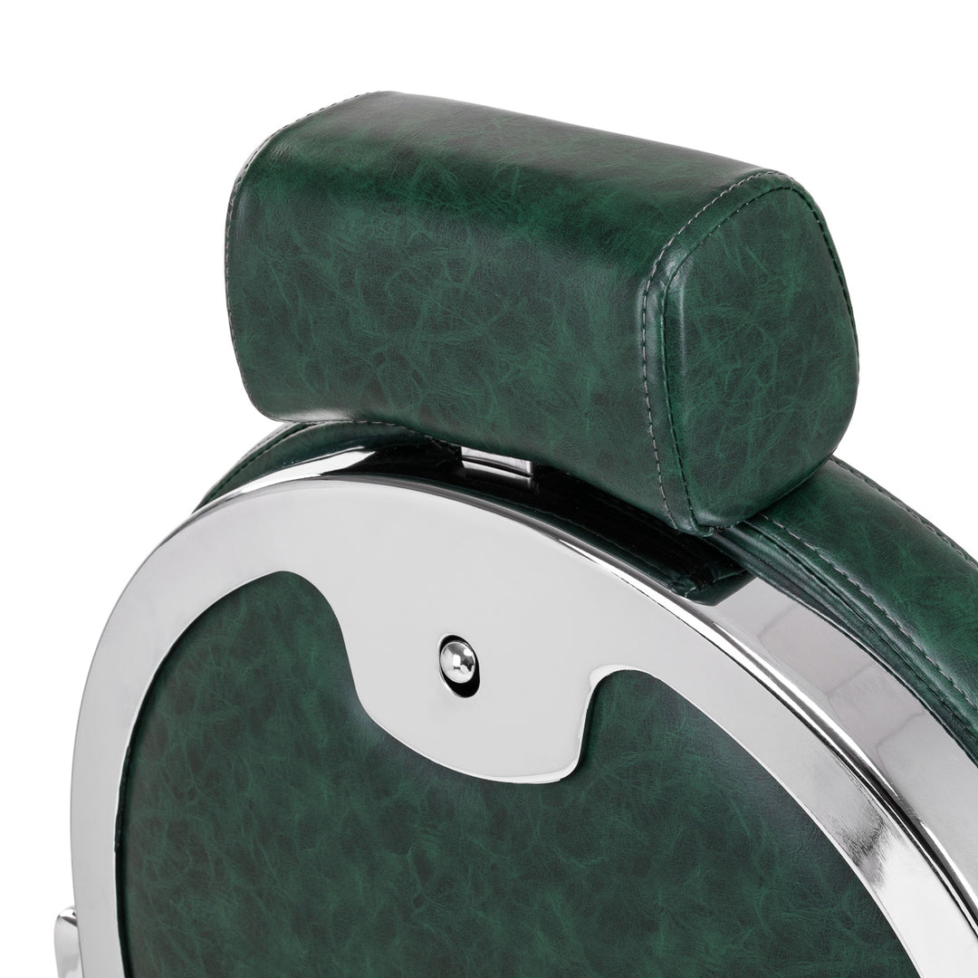 fauteuil de barbier gabbiano president vertchrome 15