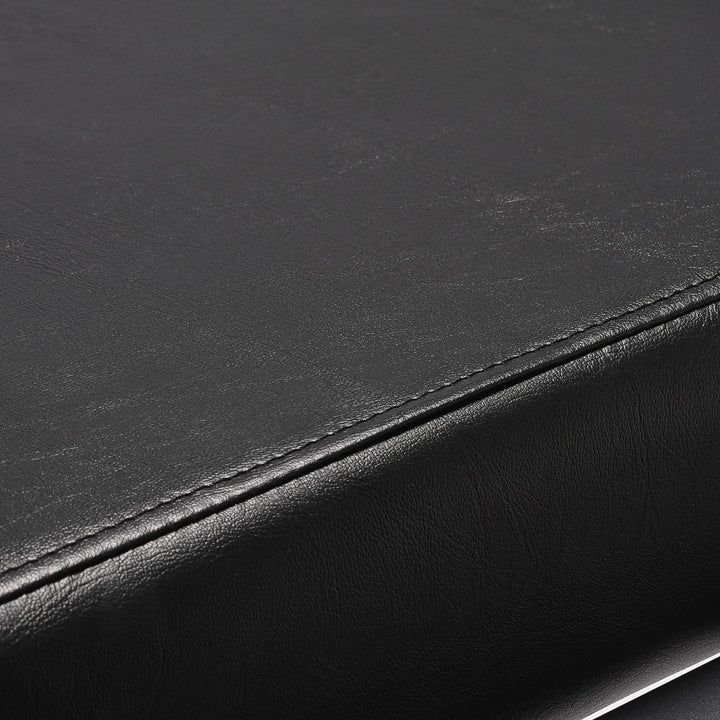 Fauteuil de Coiffeur Gabbiano Porto Noir-Gris