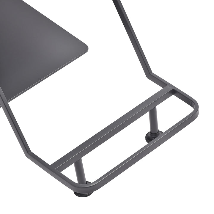 Fauteuil de Coiffeur Gabbiano Porto Blanc-Gris