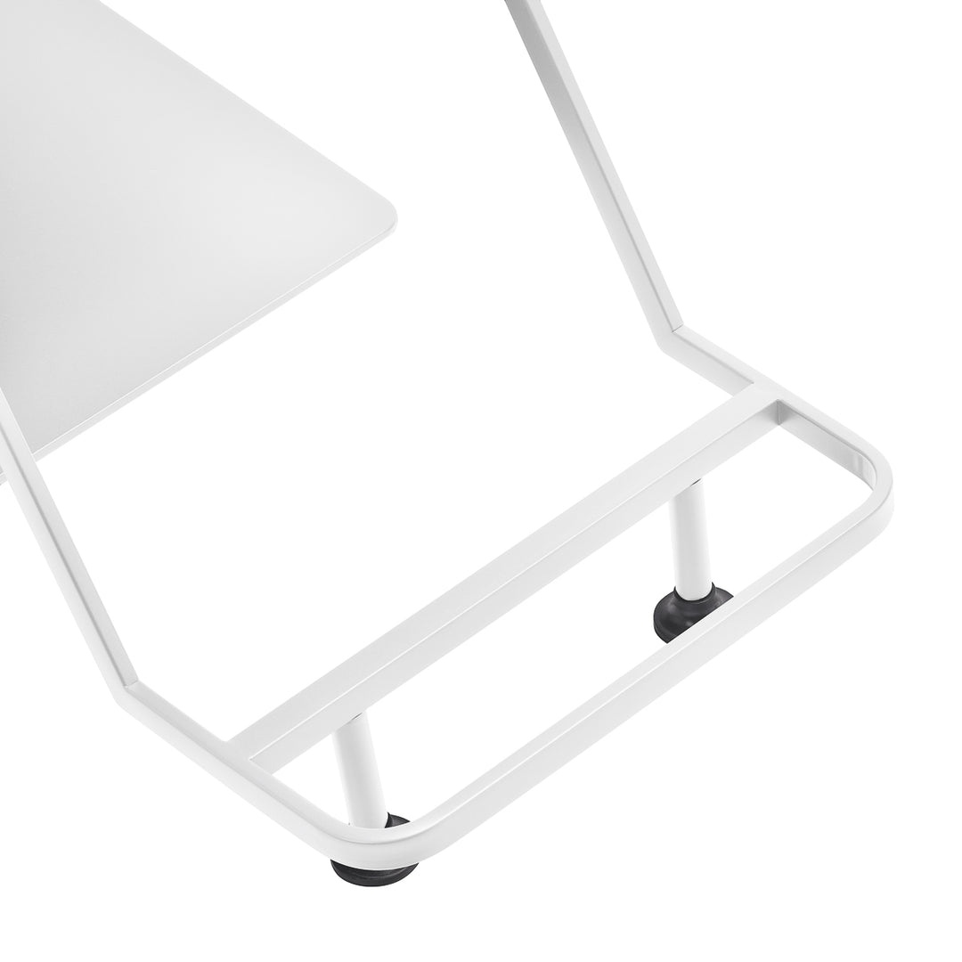 Fauteuil de Coiffeur Gabbiano Porto Noir-Blanc