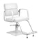 Fauteuil de Coiffeur Gabbiano Porto Blanc-Blanc