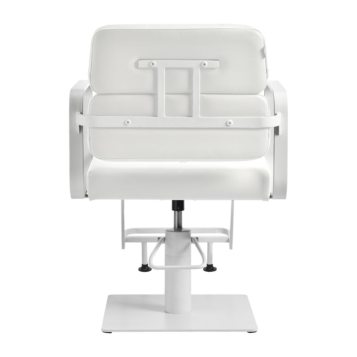 Fauteuil de Coiffeur Gabbiano Porto Blanc-Blanc