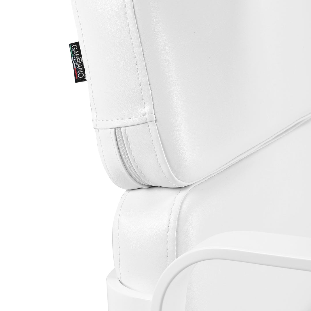 Fauteuil de Coiffeur Gabbiano Porto Blanc-Blanc