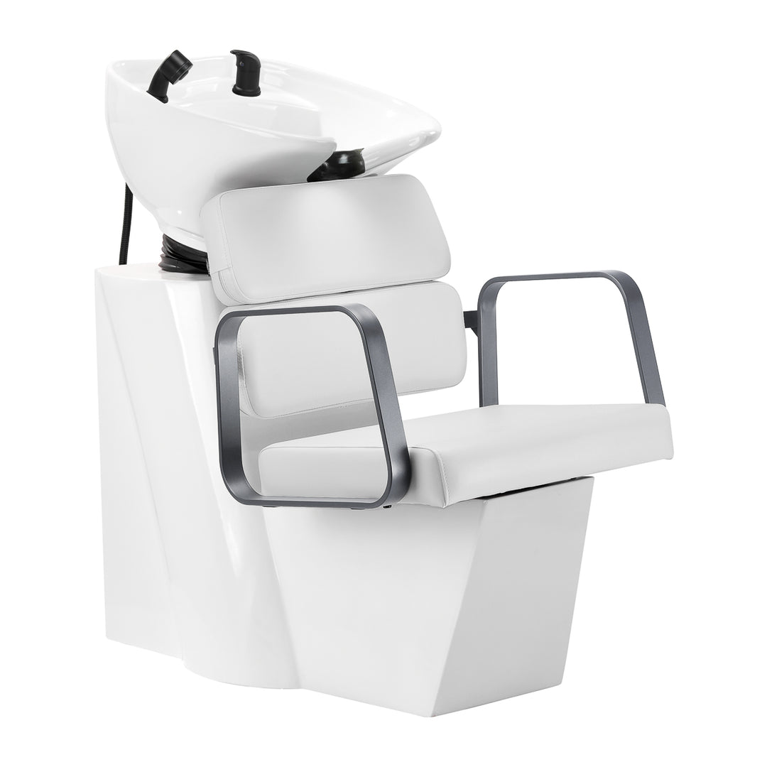 Bac Coiffeur Gabbiano Porto Gris-Blanc