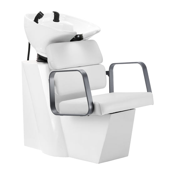 Bac Coiffeur Gabbiano Porto Gris-Blanc