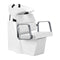Bac Coiffeur Gabbiano Porto Gris-Blanc