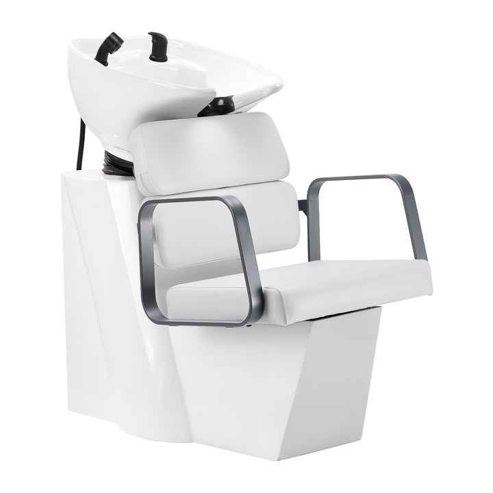Bac Coiffeur Gabbiano Porto Gris-Blanc