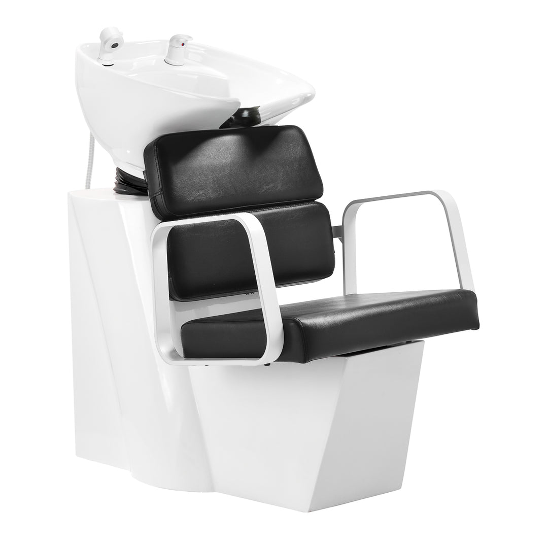 Bac Coiffeur Gabbiano Porto Blanc-Noir