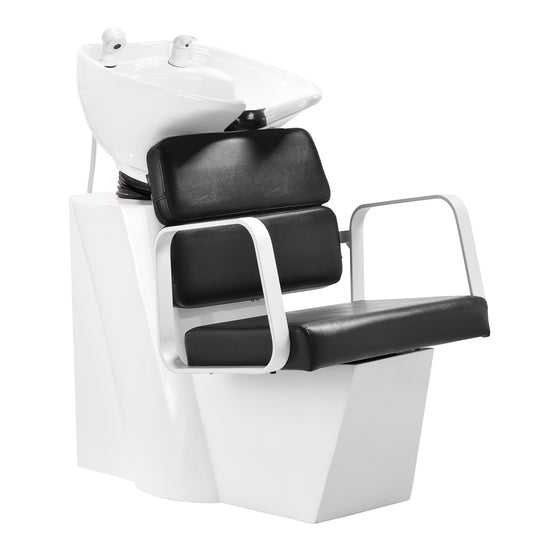Bac Coiffeur Gabbiano Porto Blanc-Noir