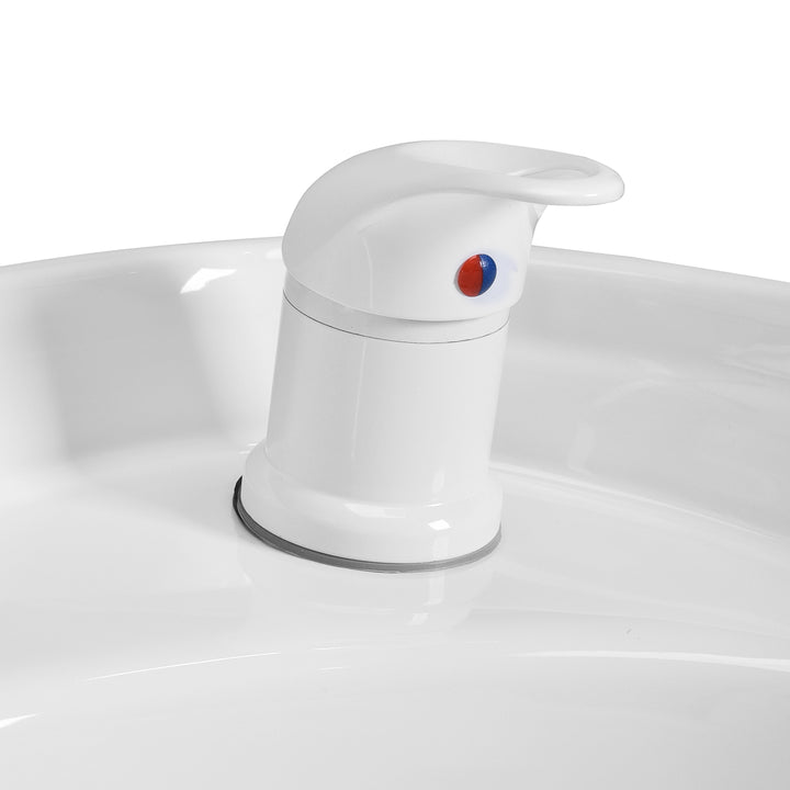 Bac Coiffeur Gabbiano Porto Blanc-Gris - image 6
