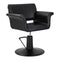 Fauteuil de Coiffeur Gabbiano Lucca Noir-Noir
