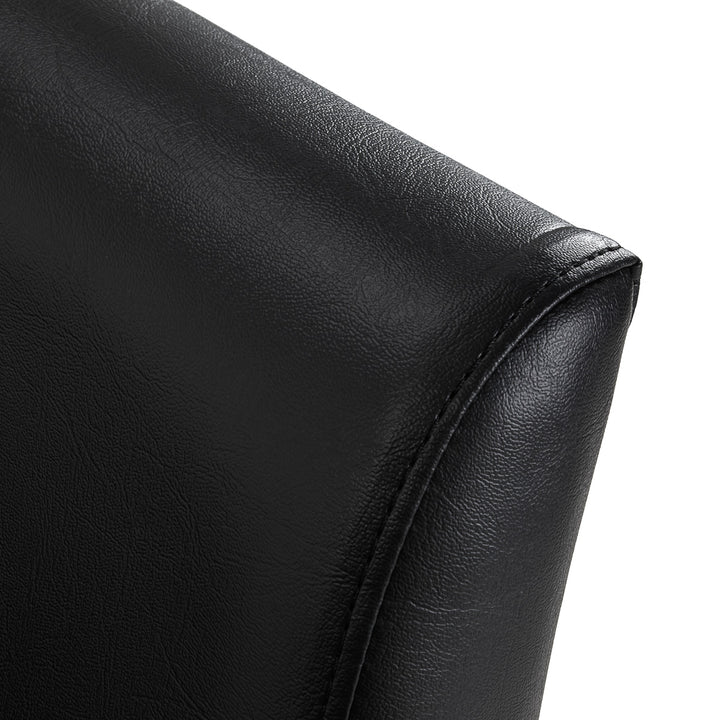 Fauteuil de Coiffeur Gabbiano Lucca Noir-Noir