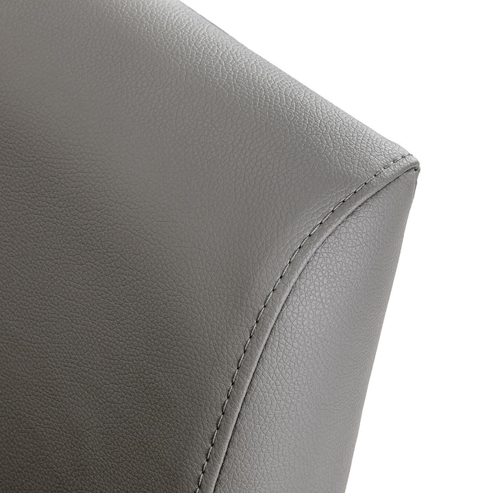 Fauteuil de Coiffeur Gabbiano Lucca Gris-Noir