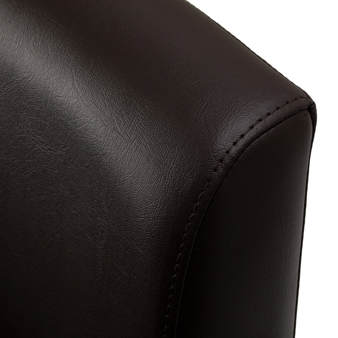 Fauteuil de Coiffeur Gabbiano Lucca Marron-Noir