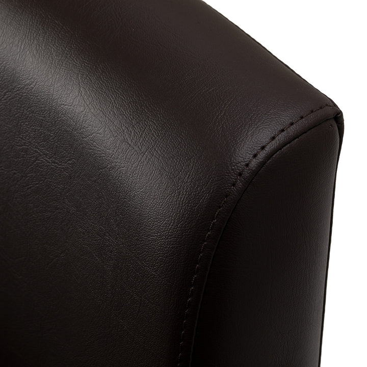 Fauteuil de Coiffeur Gabbiano Lucca Marron-Noir