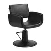 Fauteuil de Coiffeur Gabbiano Mataro Noir-Noir