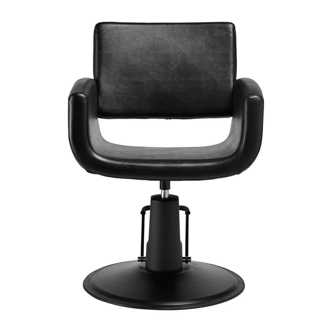 Fauteuil de Coiffeur Gabbiano Mataro Noir-Noir