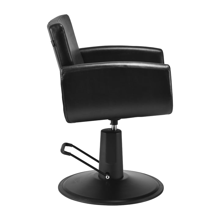 Fauteuil de Coiffeur Gabbiano Mataro Noir-Noir
