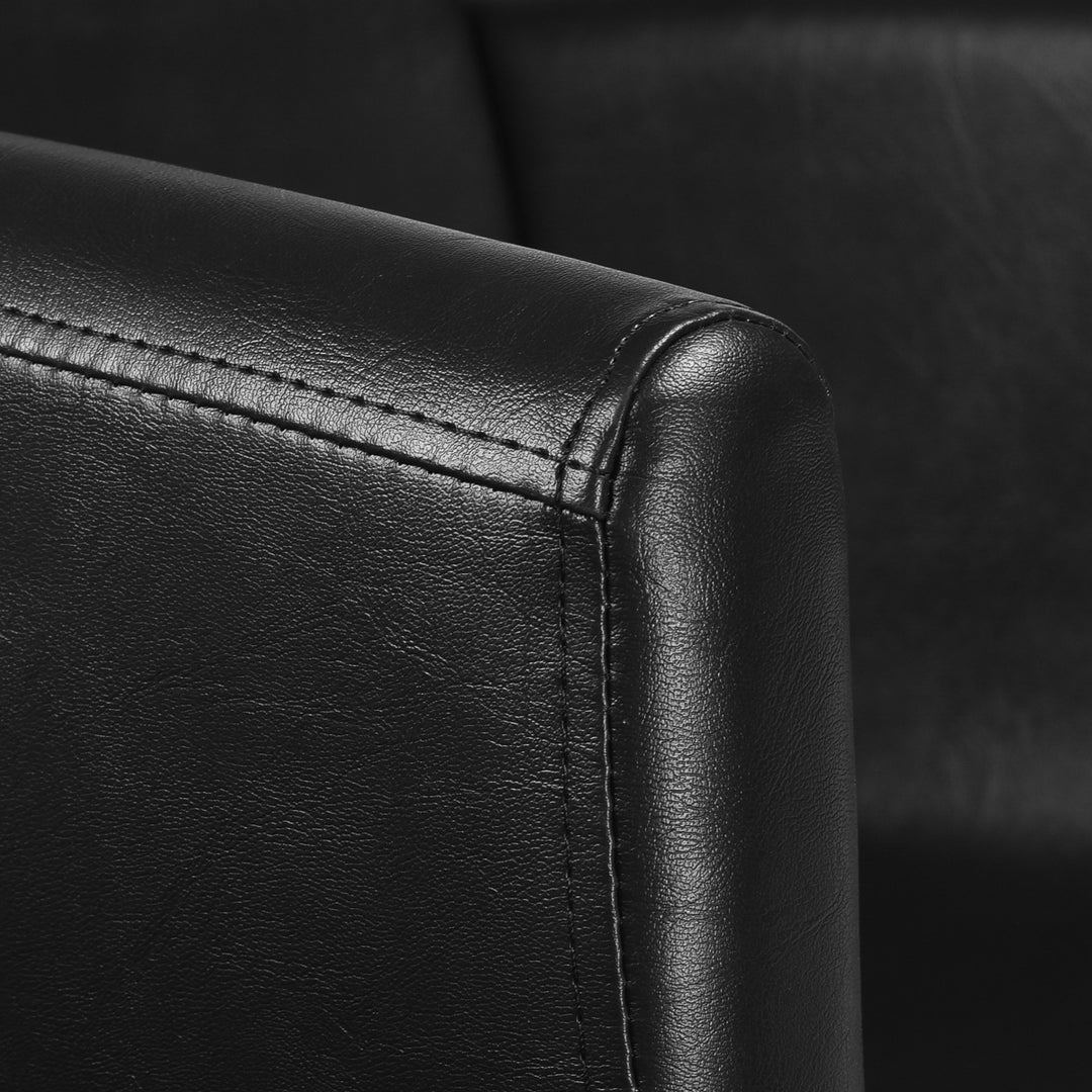 Fauteuil de Coiffeur Gabbiano Mataro Noir-Noir