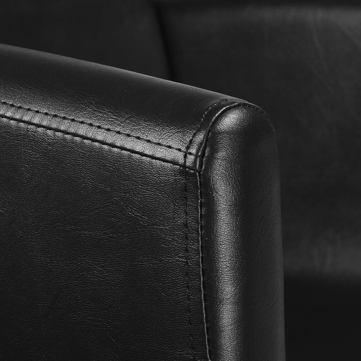 Fauteuil de Coiffeur Gabbiano Mataro Noir-Noir