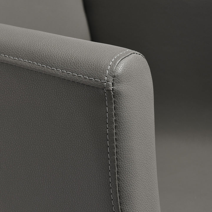 Fauteuil de Coiffeur Gabbiano Mataro Gris-Noir