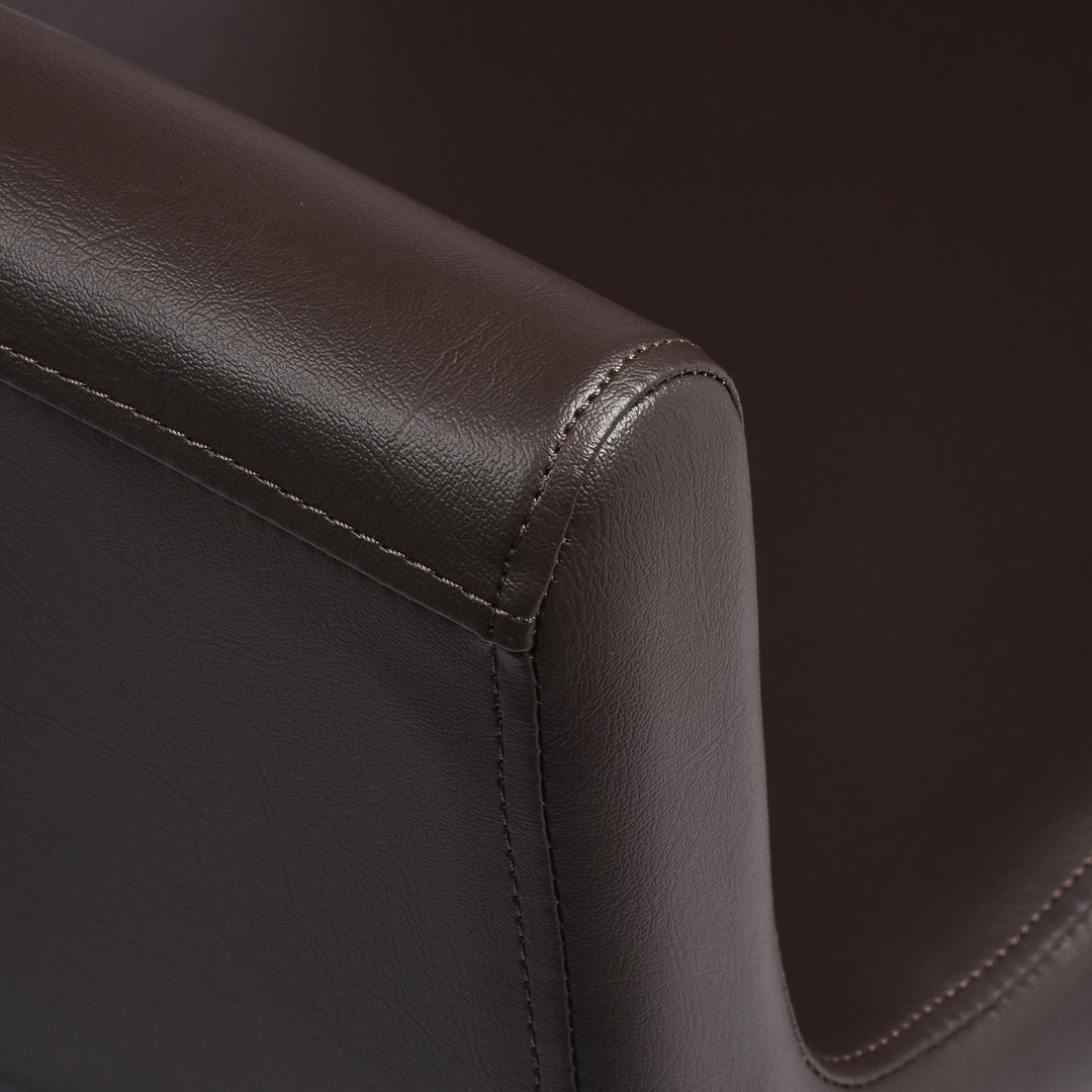 Fauteuil de Coiffeur Gabbiano Mataro Marron-Noir