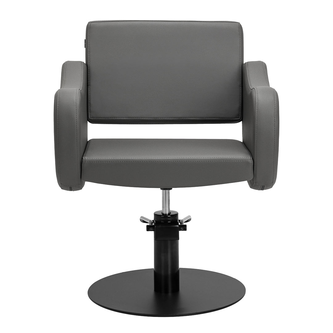Fauteuil de Coiffeur Gabbiano Sevilla Gris-Noir