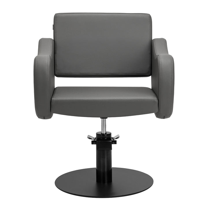 Fauteuil de Coiffeur Gabbiano Sevilla Gris-Noir