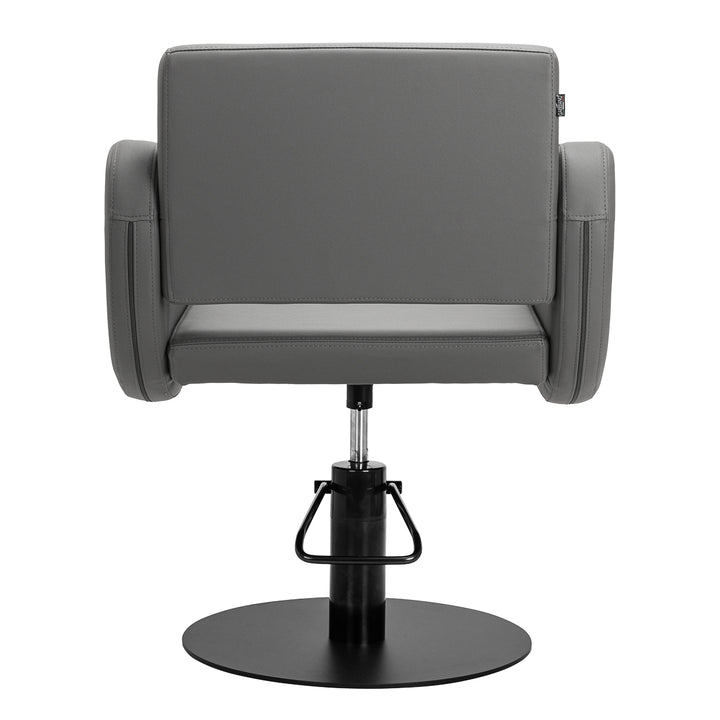 Fauteuil de Coiffeur Gabbiano Sevilla Gris-Noir