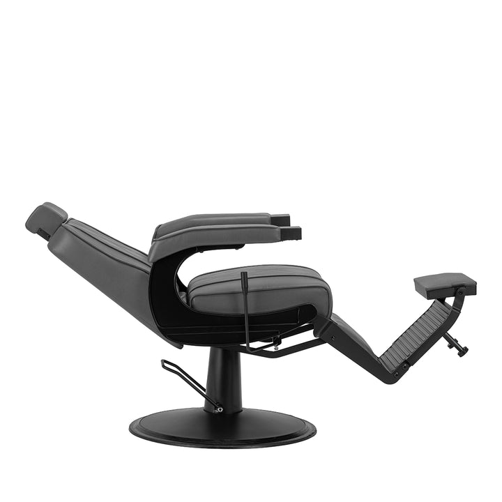 Fauteuil Barbier Hair System BM88066B Gris-Noir - image 5