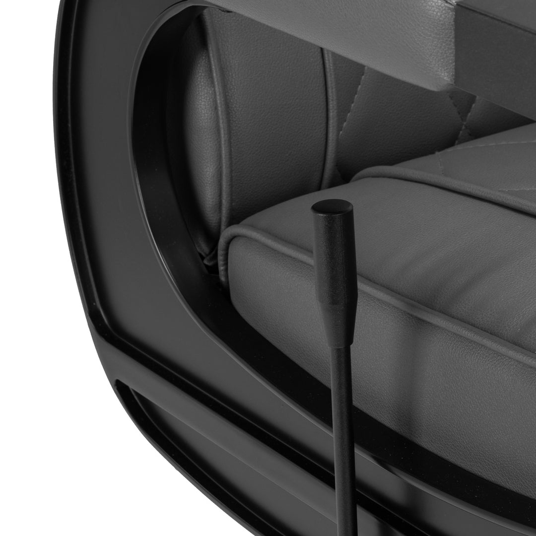Fauteuil Barbier Hair System BM88066B Gris-Noir - image 11