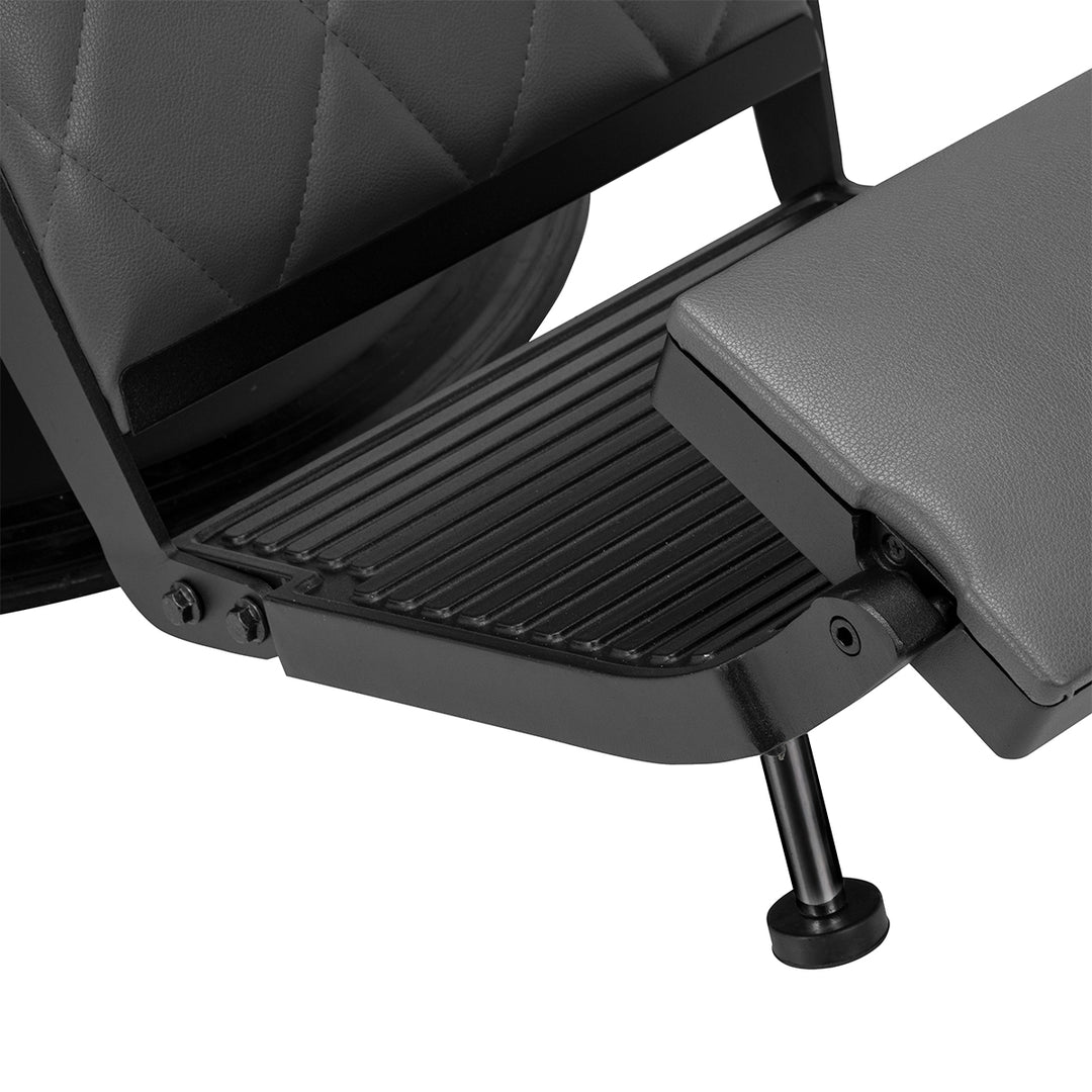 Fauteuil Barbier Hair System BM88066B Gris-Noir - image 13